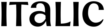 Italic logo